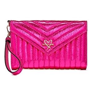 Victoria Secret’s neon Tech Clutch Wristlet